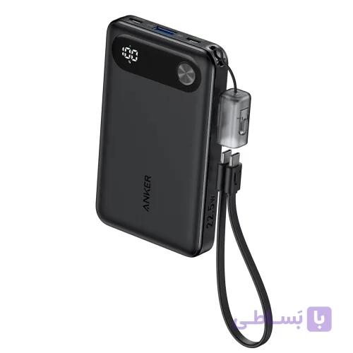 پاوربانک ۱۰۰۰۰ توان ۲۲.۵ وات انکر (Anker PowerBank A1257)