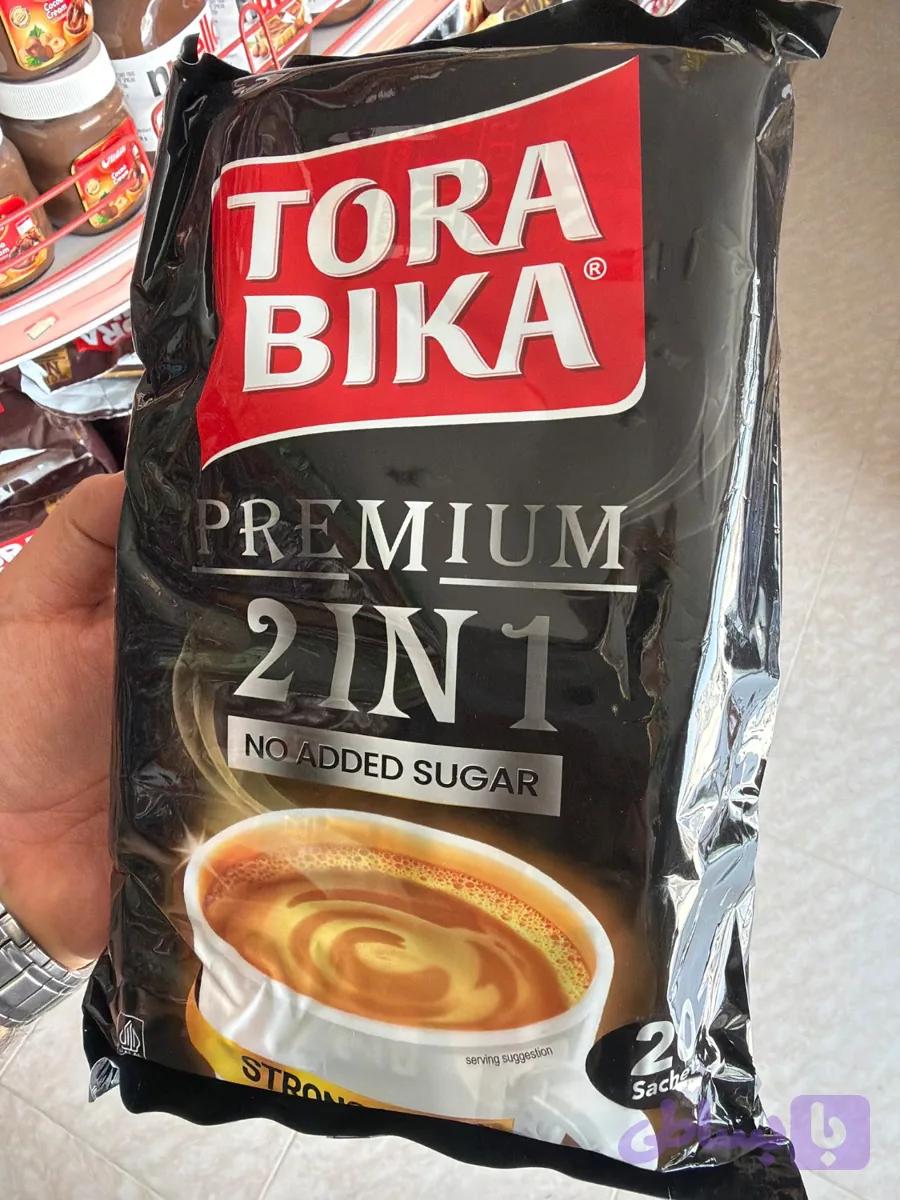 قهوه فوری ۲ در ۱ تورابیکا اورجینال – بدون قند افزوده | TORA BIKA Premium 2 in 1 No Added Sugar — تصویر 1