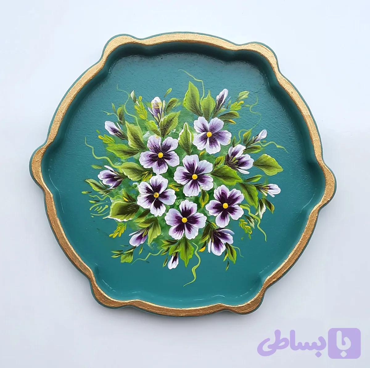 سینی چوبی نقاشی شده، ۲۲