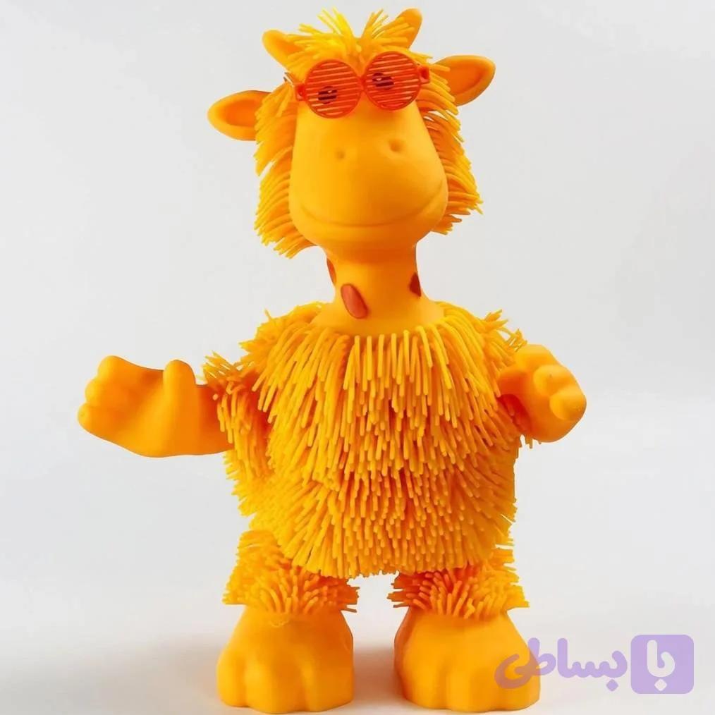 عروسک زرافه رقاص مدل Disco Giraffe