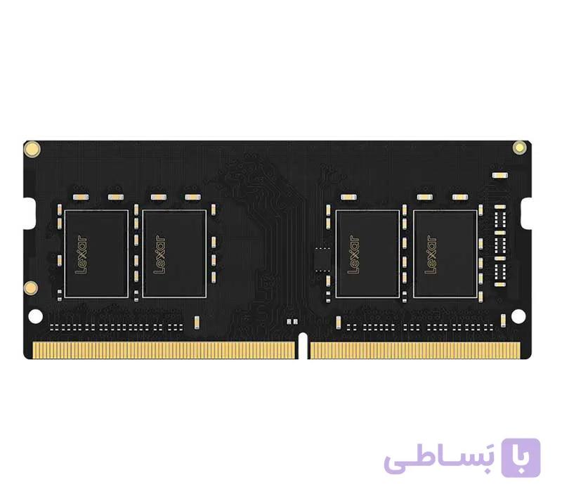 رم لپ تاپ لکسار تک کاناله مدل LEXAR SODIMM DDR4 8G 2666MH CL19 — تصویر 1