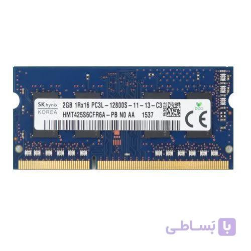 رم لپ تاپ هاینیکس مدل HYNIX SODIMM DDR3 2G 1600MH (PC3-12800) CL11 — تصویر 1