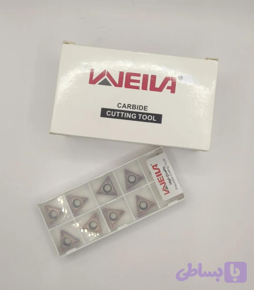 الماس تراشکاری (اینسرت) TCMT16T304 گرید LW6118 برند WEILA