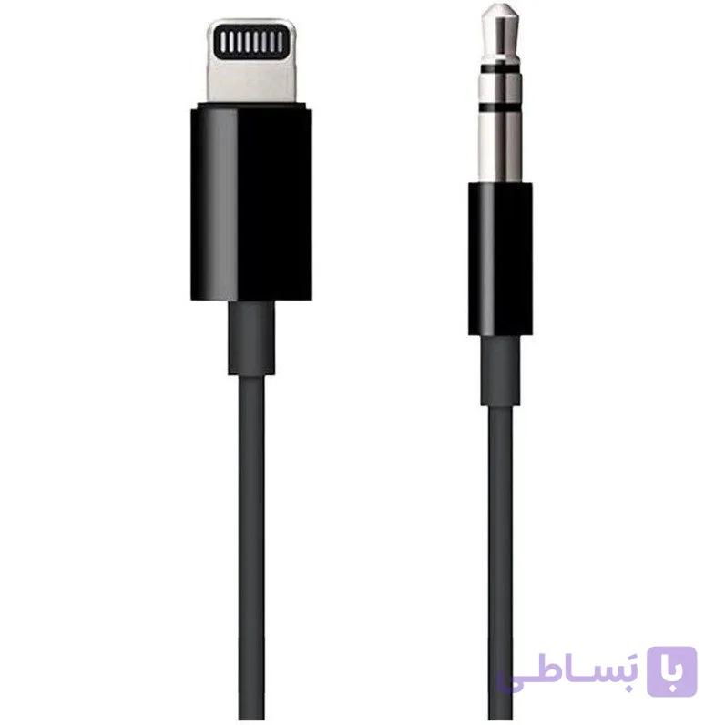 کابل تبدیل لایتنینگ به جک 3.5 اپل APPLE AUX LIGHTNING A1879 — تصویر 1