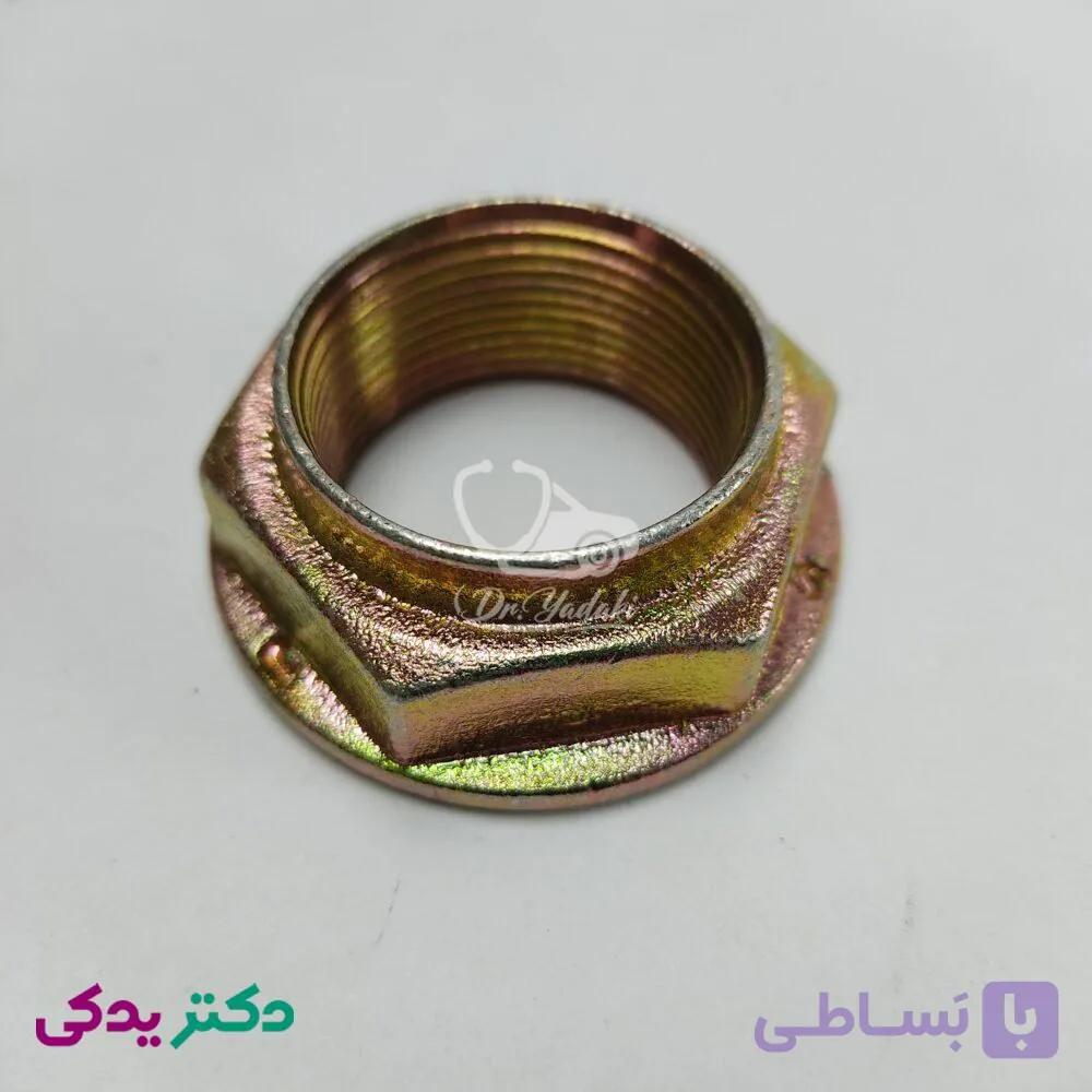 مهره وسط توپی چرخ عقب پژو 405 شرکتی ایساکو اصل 1740311303 — تصویر 1