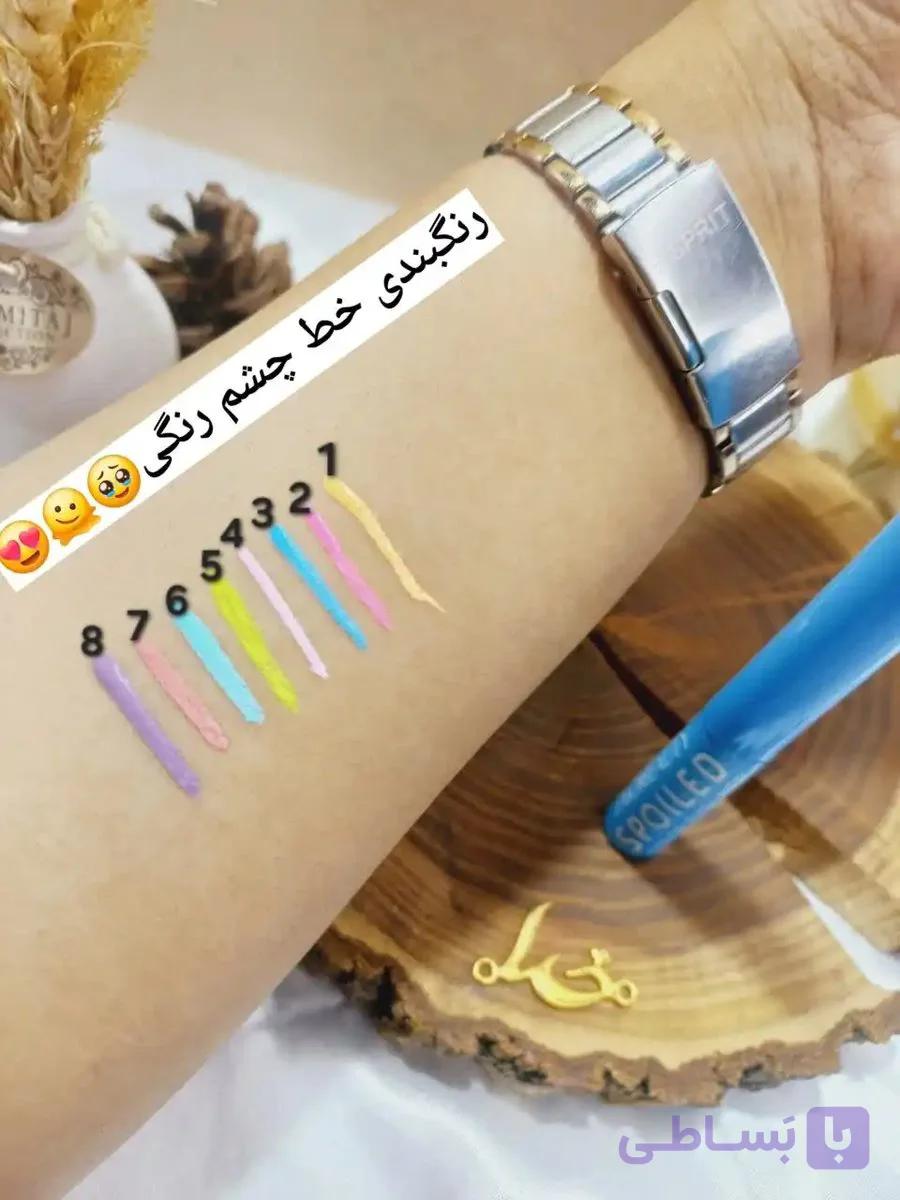 خط چشم مویی رنگ پاستیلی برند فاور بیوتی Favor Beauty کد EB7072 — تصویر 1