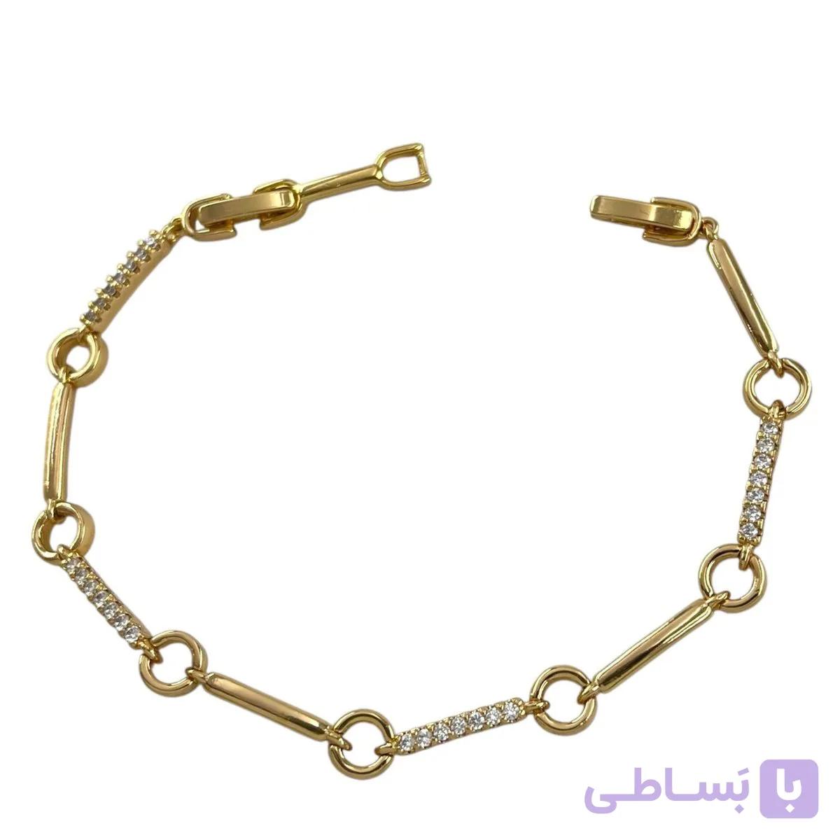 دستبند زنانه ژوپینگ مدل جواهری کد B5541 — تصویر 1