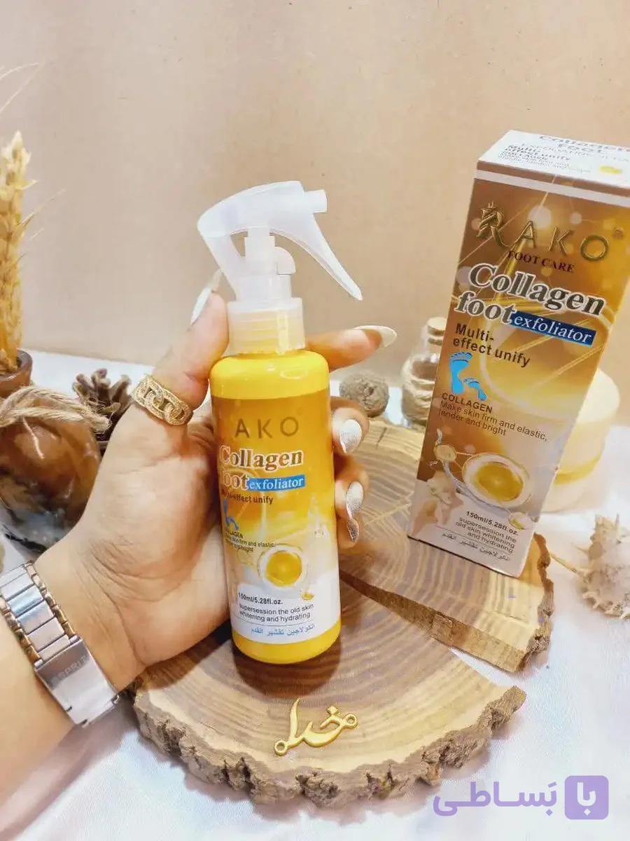 اسپری رفع ترک و خشکی پا و بدن قوی کلاژن فوت COLLAGEN FOOT راکو RAKO کد RK1082 اصلی — تصویر 1
