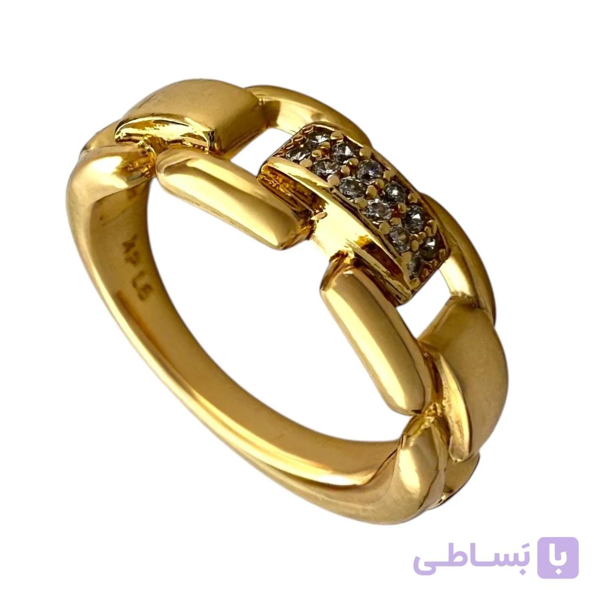انگشتر زنانه ژوپینگ تیفانی کد R4952 — تصویر 1