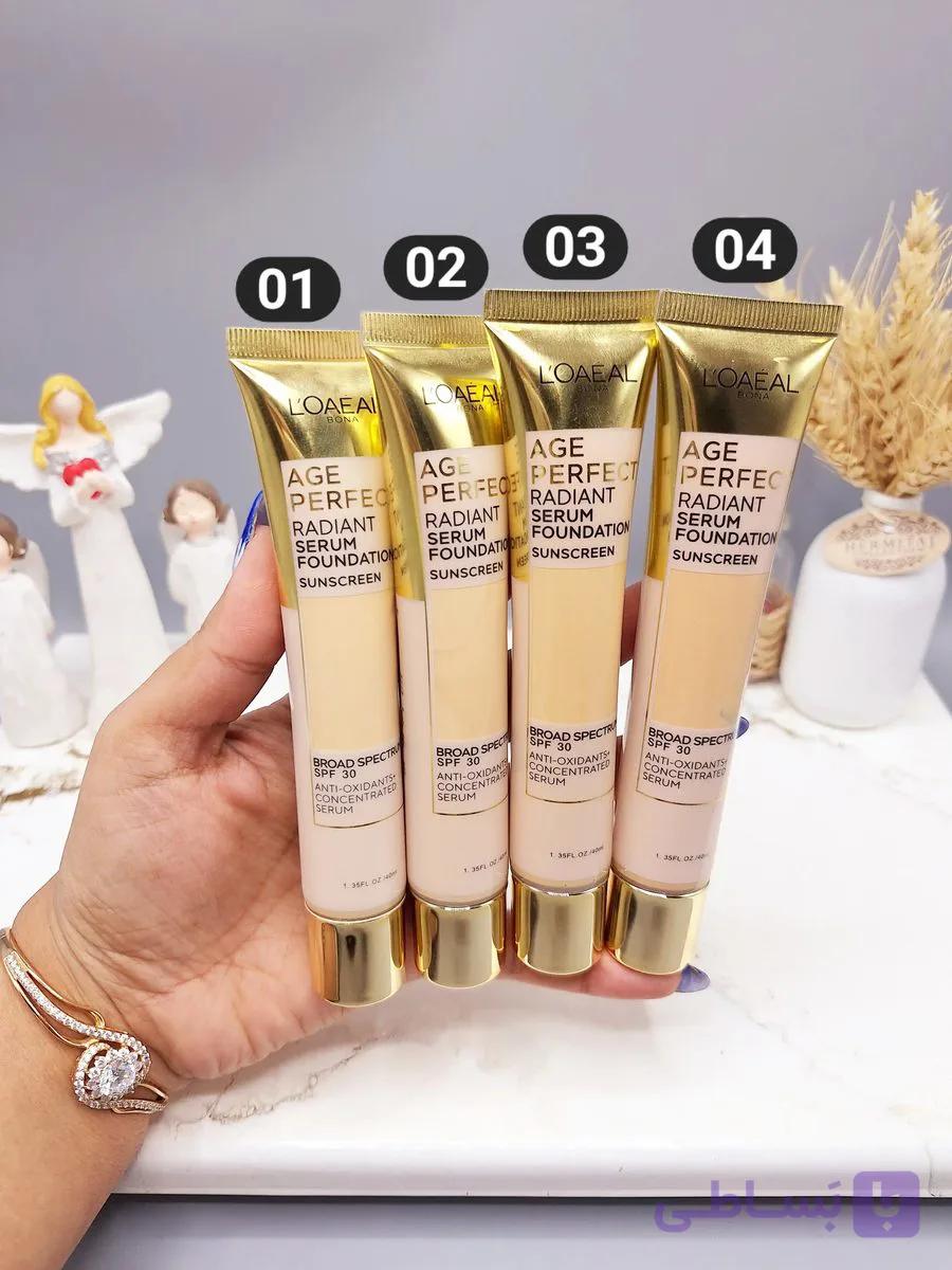 کرم پودر سرمی ضد چروک لورآل L’Oreal حجم 40 میل کد 5270 — تصویر 1
