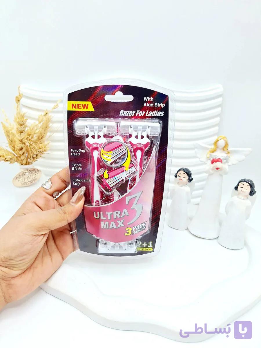 پک 3 تایی ژیلت برند ULTRA MAX کد 0063 — تصویر 1