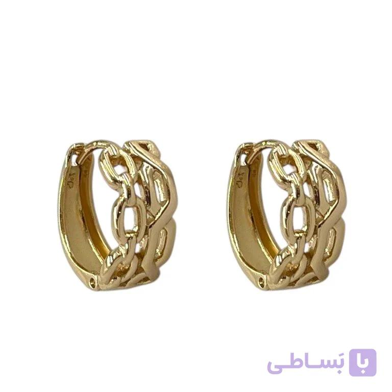 گوشواره زنانه ژوپینگ مدل تیفانی کد E6532 — تصویر 1