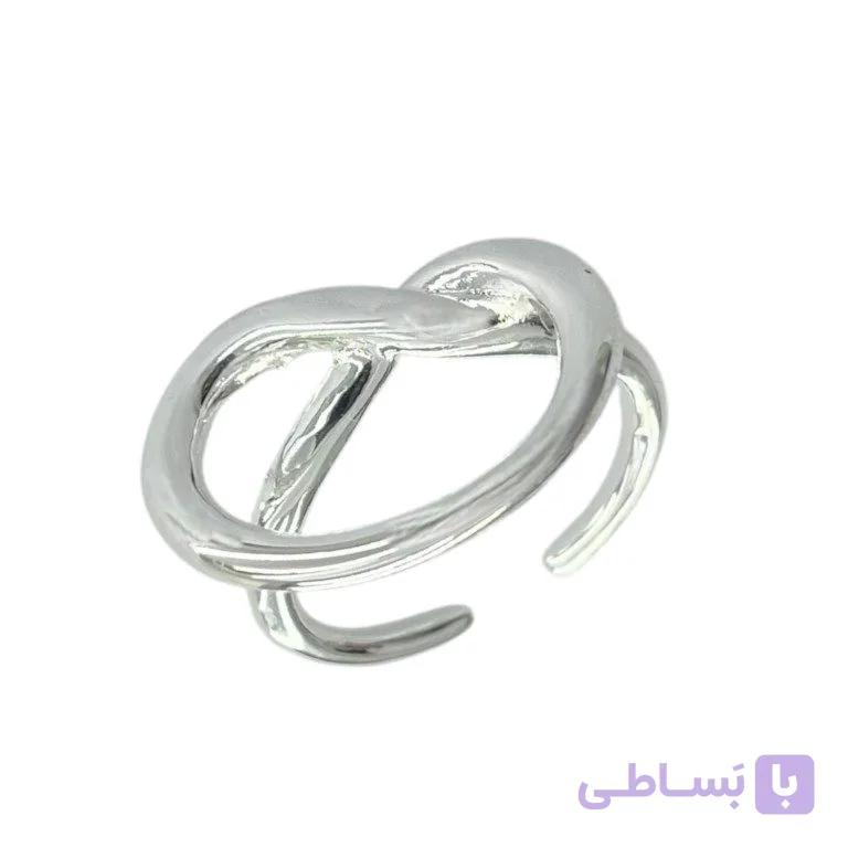 انگشتر زنانه مدل پیچ کد R51872 — تصویر 1