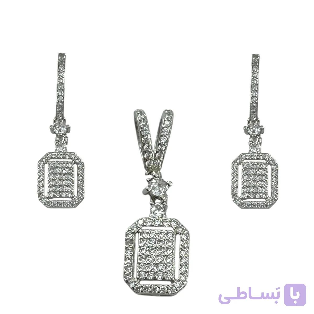 نیم ست زنانه مدل جواهری کد M4389 — تصویر 1