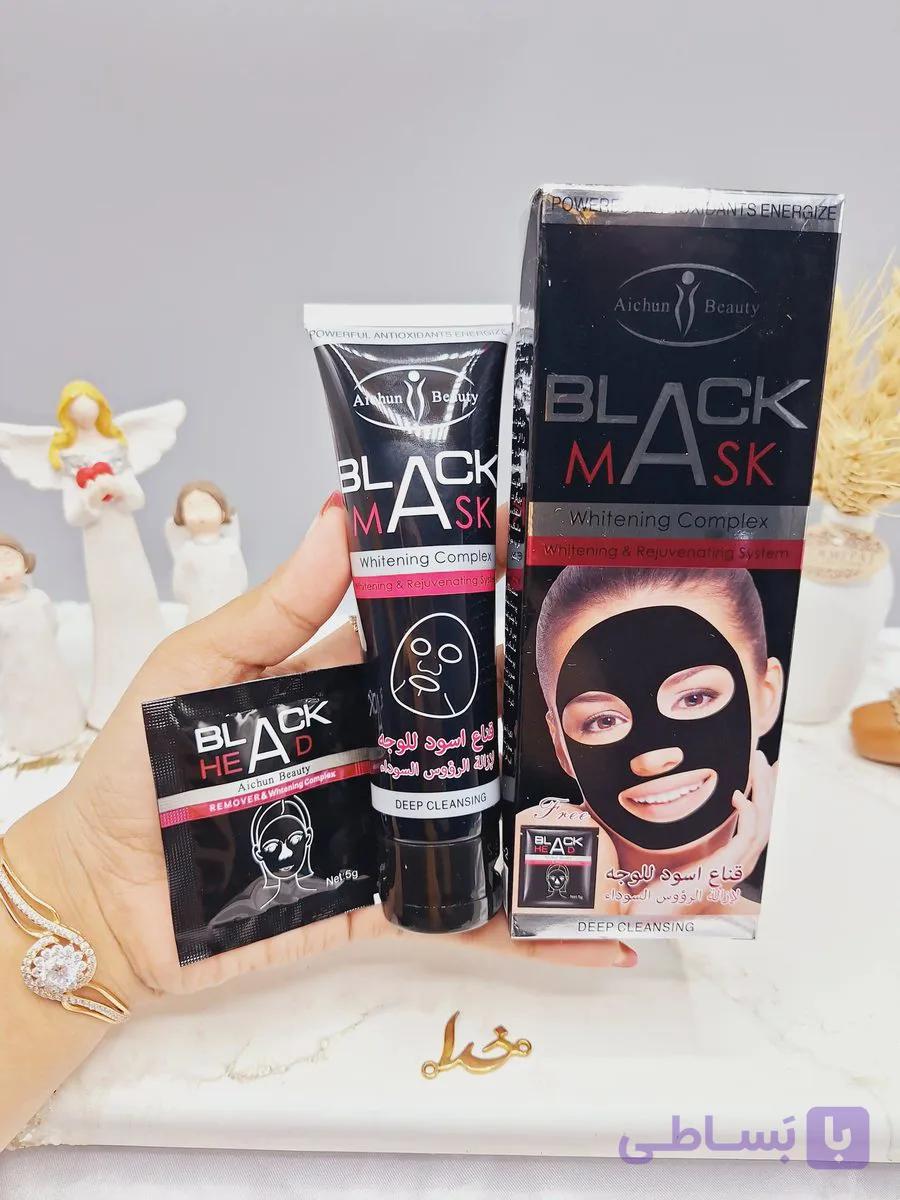 بلک ماسک تیوپی چوب ذغال آیچون بیوتی Aichun Beauty کد AS203-2 — تصویر 1
