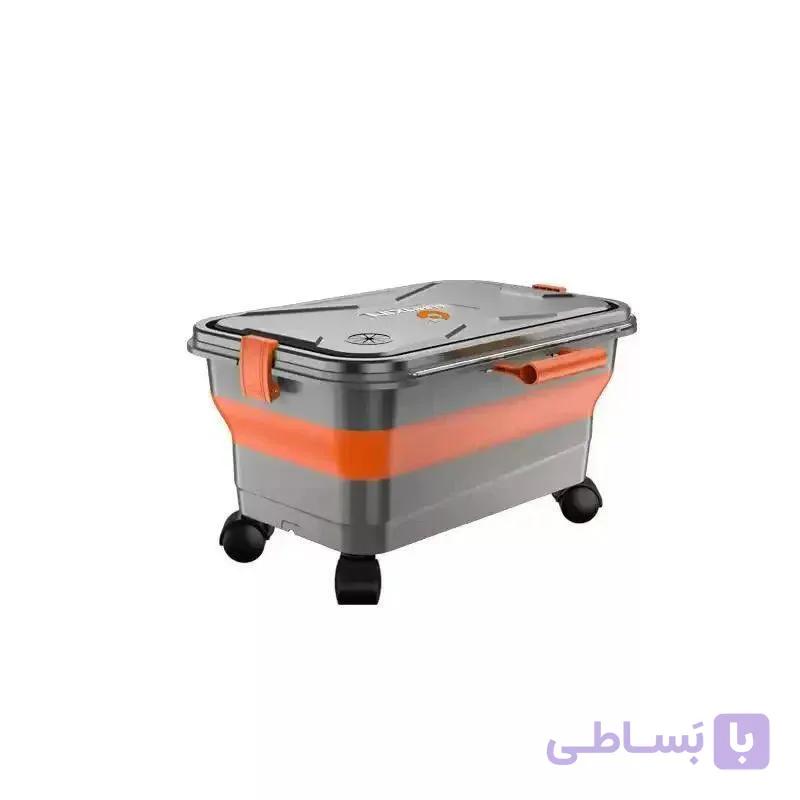 کارواش و مخزن آب تاشو چرخ‌دار ۲۲ لیتری — تصویر 1