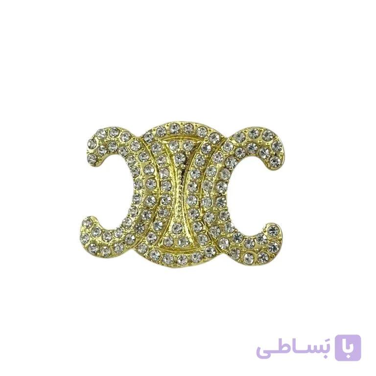 گل سینه مدل سلین کد G4196 — تصویر 1