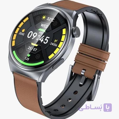 ساعت هوشمند با بند چرم سی بای SAYBUUY W2 PRO — تصویر 1