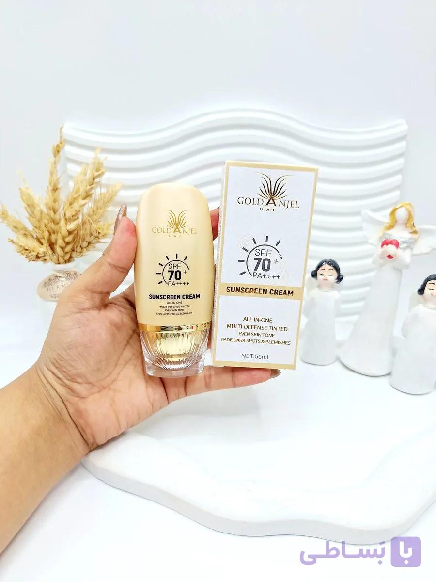 ضد آفتاب رنگی آبرسان SPF 70 برند گلد آنجل کد 14-1911 — تصویر 1