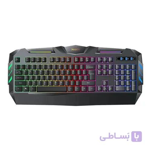 کیبورد گیمینگ RGB یسیدو YESIDO KB21 — تصویر 1