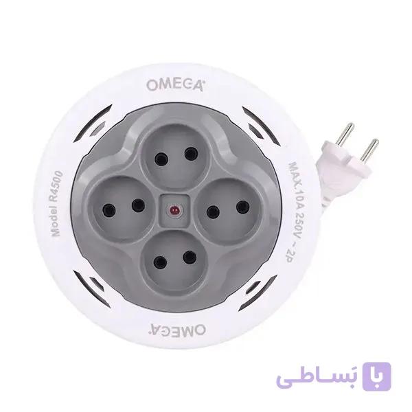 چند راهی برق جمع شو 10 متری R4500 امگا (OMEGA) — تصویر 1