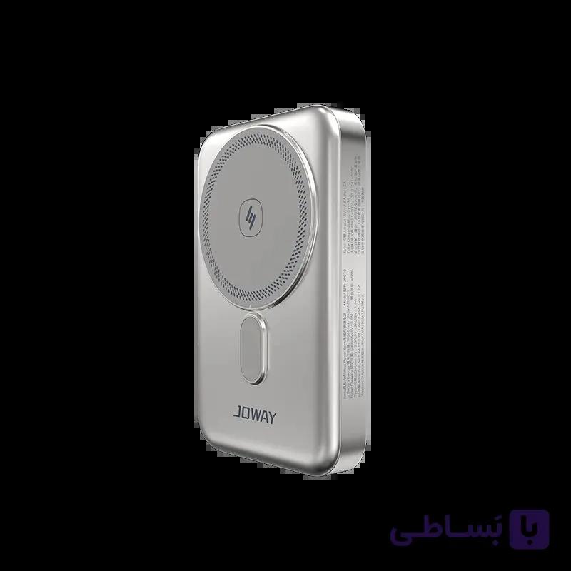 پاوربانک مگسیف وایرلس جووی JOWAY JP516 با ظرفیت 10000 میلی آمپر ساعت — تصویر 1