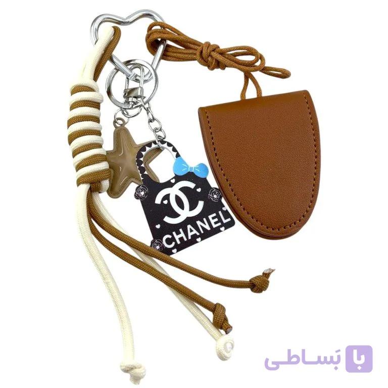 آویز کیف چارم بگ جا عینک ستاره شنل کد J4192 — تصویر 1