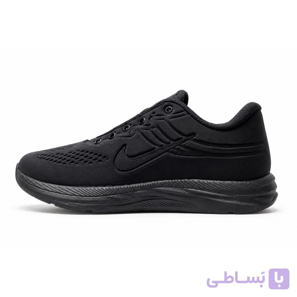 کفش ورزشی نایک مشکی زیره مشکی مدل Rota — تصویر 1