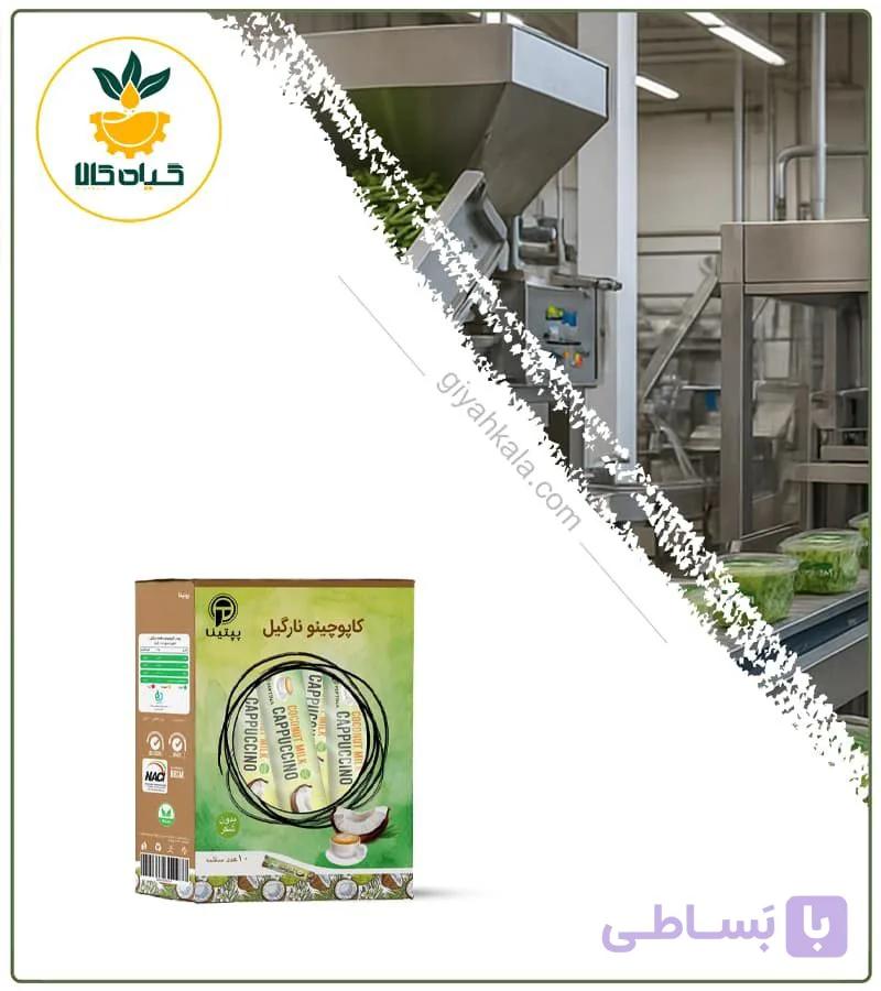 کاپوچینو نارگیل (بسته 10 عدد) — تصویر 1