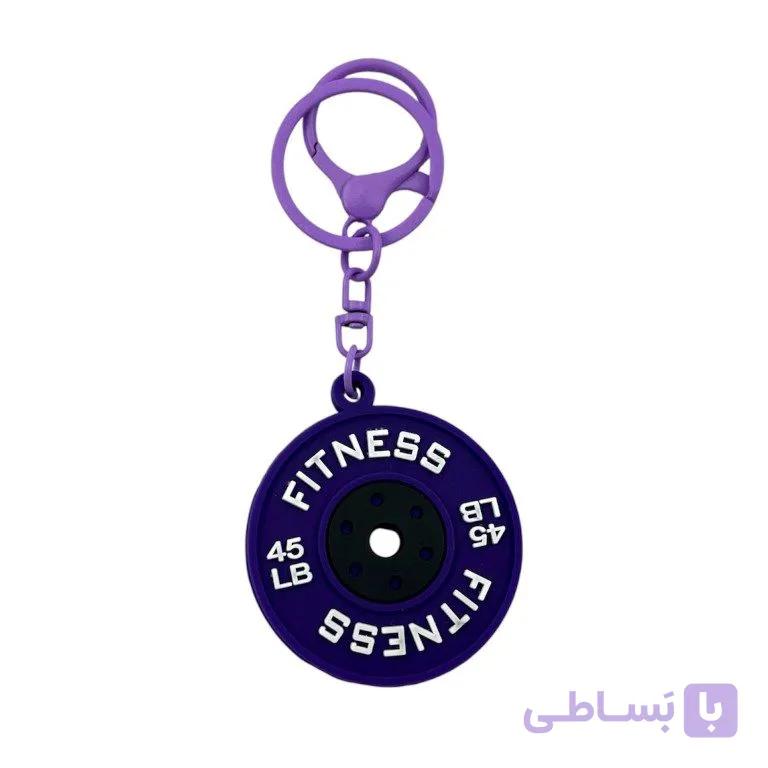آویز کیف چارم بگ جاکلیدی مدل وزنه کد J4224 — تصویر 1