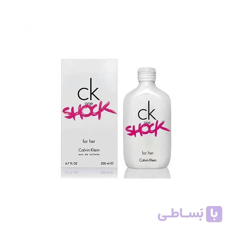 ادکلن کلوین کلین (سی کی) وان شوک فور هر زنانه CK One Shock for Her (W) 100ml Edt Spr — تصویر 1
