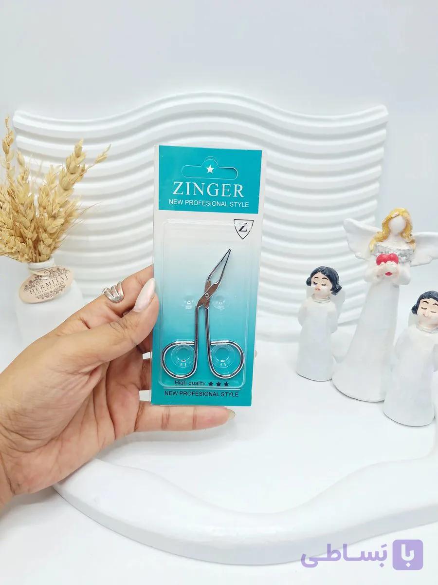 موچین فلزی مدل قیچی برند ZINGER کد 0898 — تصویر 1