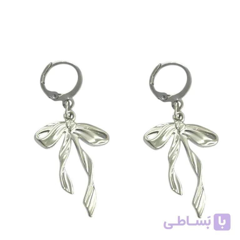 گوشواره زنانه مدل پاپیون کد E6540 — تصویر 1