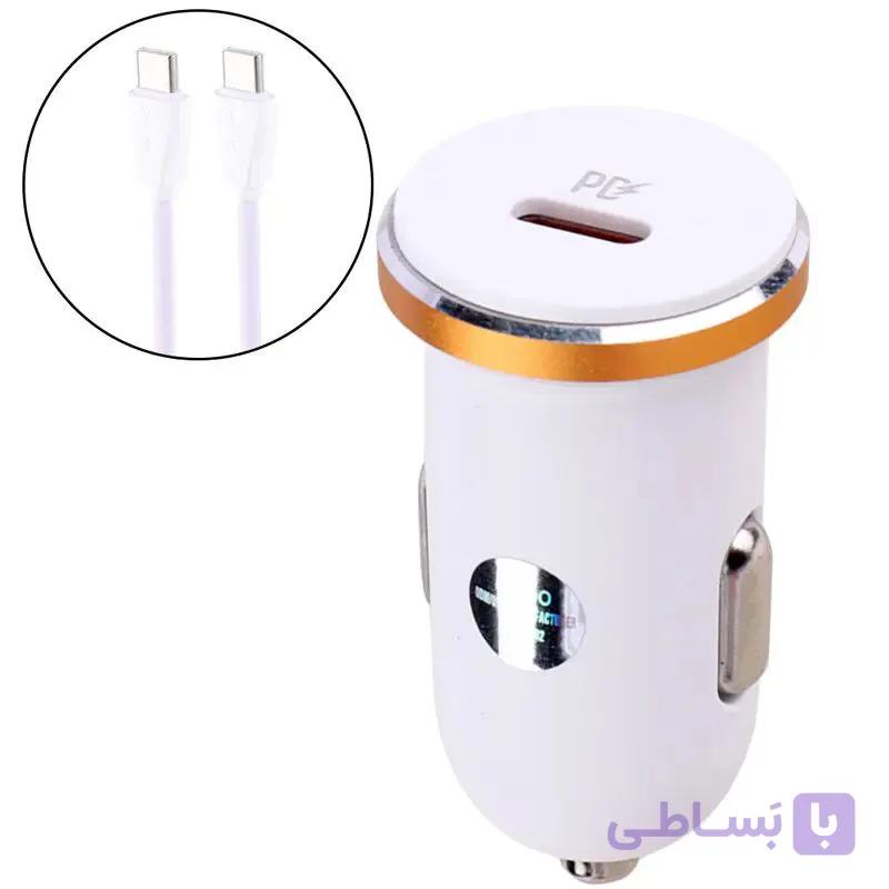 شارژ فندکی الدینیو مدل LDNIO C22Q CAR CHARGER — تصویر 1