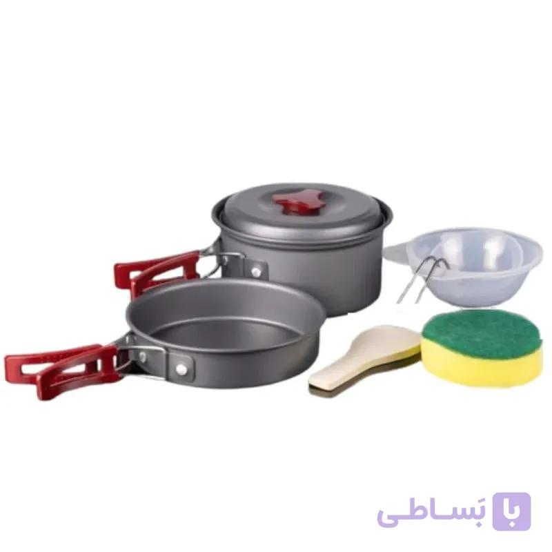 ست ظروف کوهنوردی 1 تا 2 نفره BRS مدل BRS-151 — تصویر 1