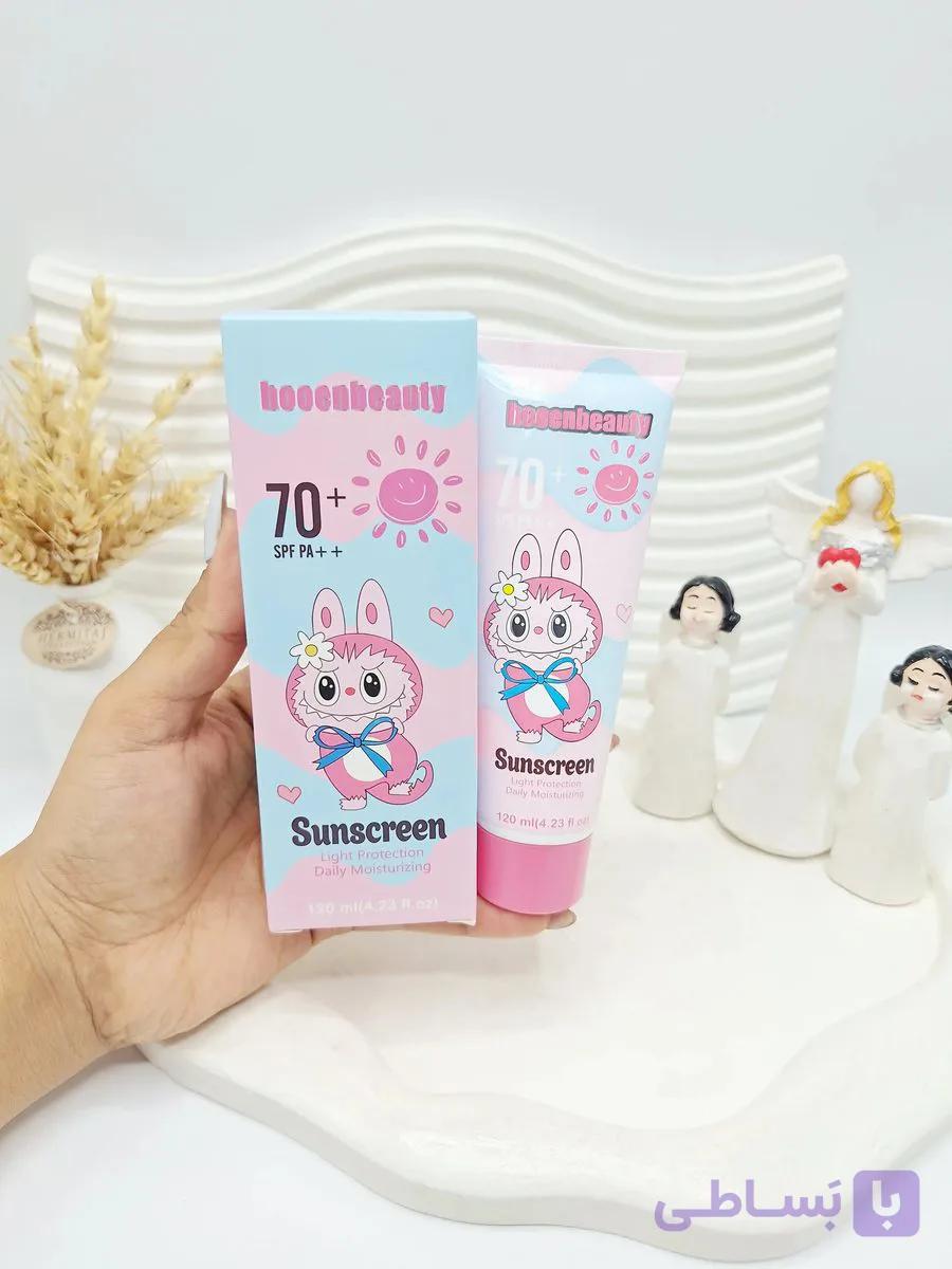 کرم ضدآفتاب SPF70 مرطوب‌کننده هوون بیوتی لبوبو کد ۵۷۰۷ — تصویر 1