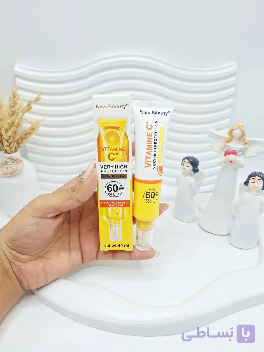 ضد آفتاب تیوپی ویتامین سی SPF 60 برند کیس بیوتی کد 6964 — تصویر 1