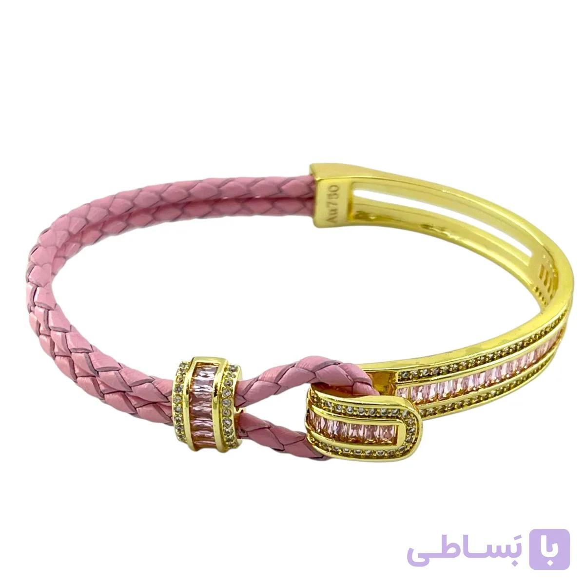 دستبند زنانه چرمی مدل قایق بادبانی کد B5439 — تصویر 1