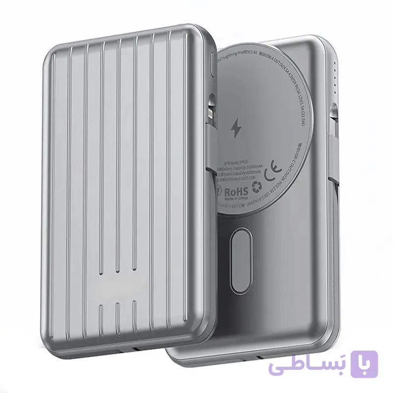 پاوربانک وایرلس مگسیف سی بای SAYBUUY P1 Mag با ظرفیت 10000 — تصویر 1