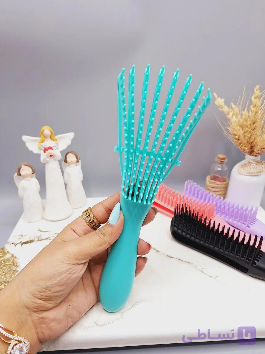 برس مو و گره باز کن فلکسی در سه حالت مختلف اورجینال — تصویر 1