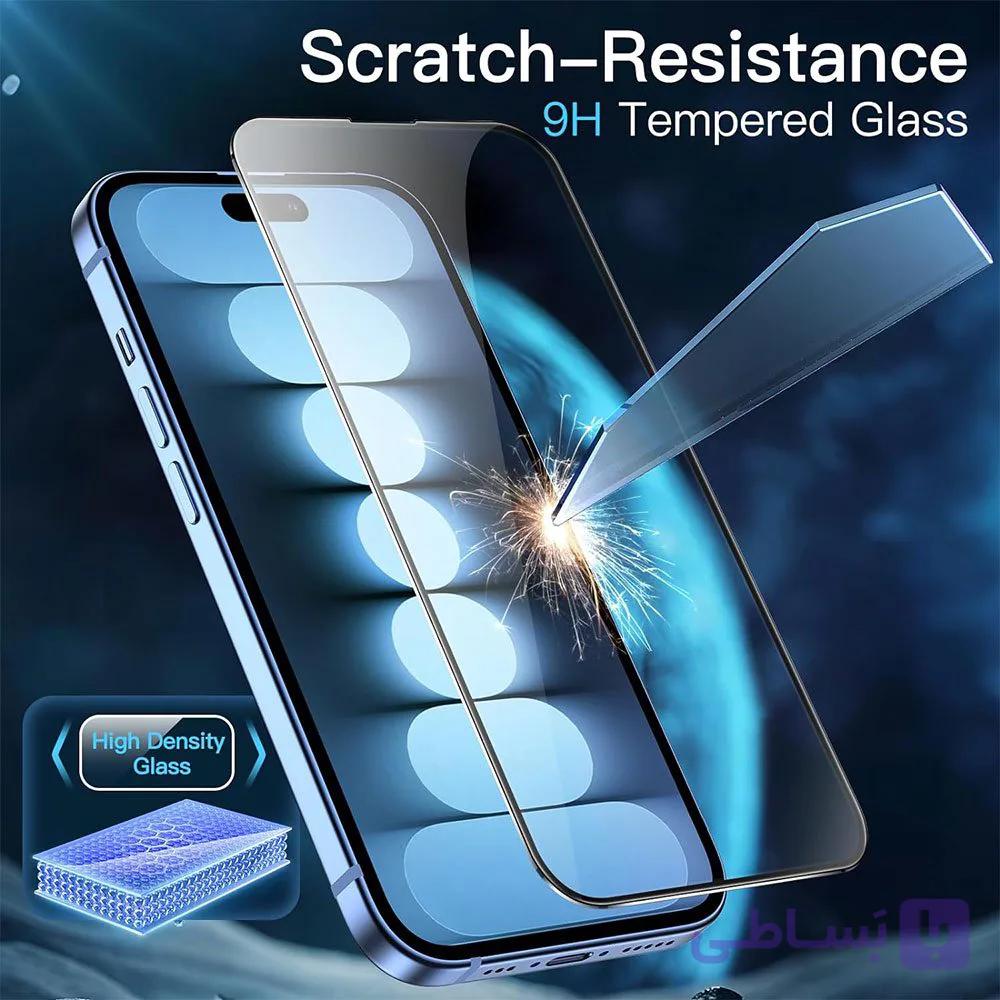 محافظ صفحه نمایش آیفون 16 پرو G-TECH G-FORCE HD — تصویر 1