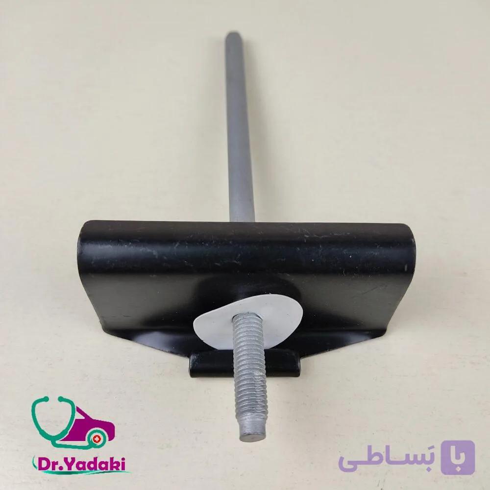 بست نگهدارنده باتری پژو 206 شرکتی ایساکو اصل 0250501899 — تصویر 1