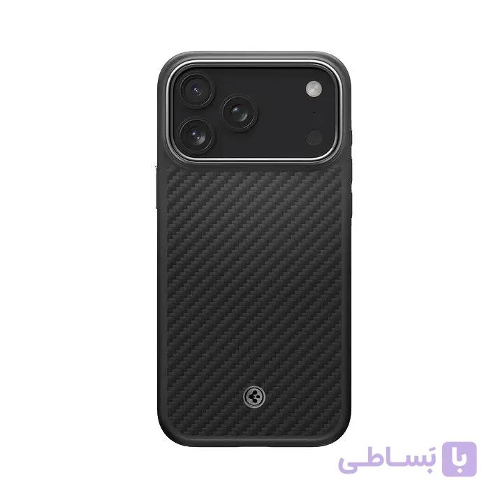 قاب آیفون 17 پرو مکس اسپیگن مدل Spigen Enzo Aramid T (MagFit) — تصویر 1