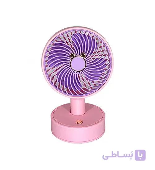 مینی پنکه رومیزی شارژی zb098 مدل 47443