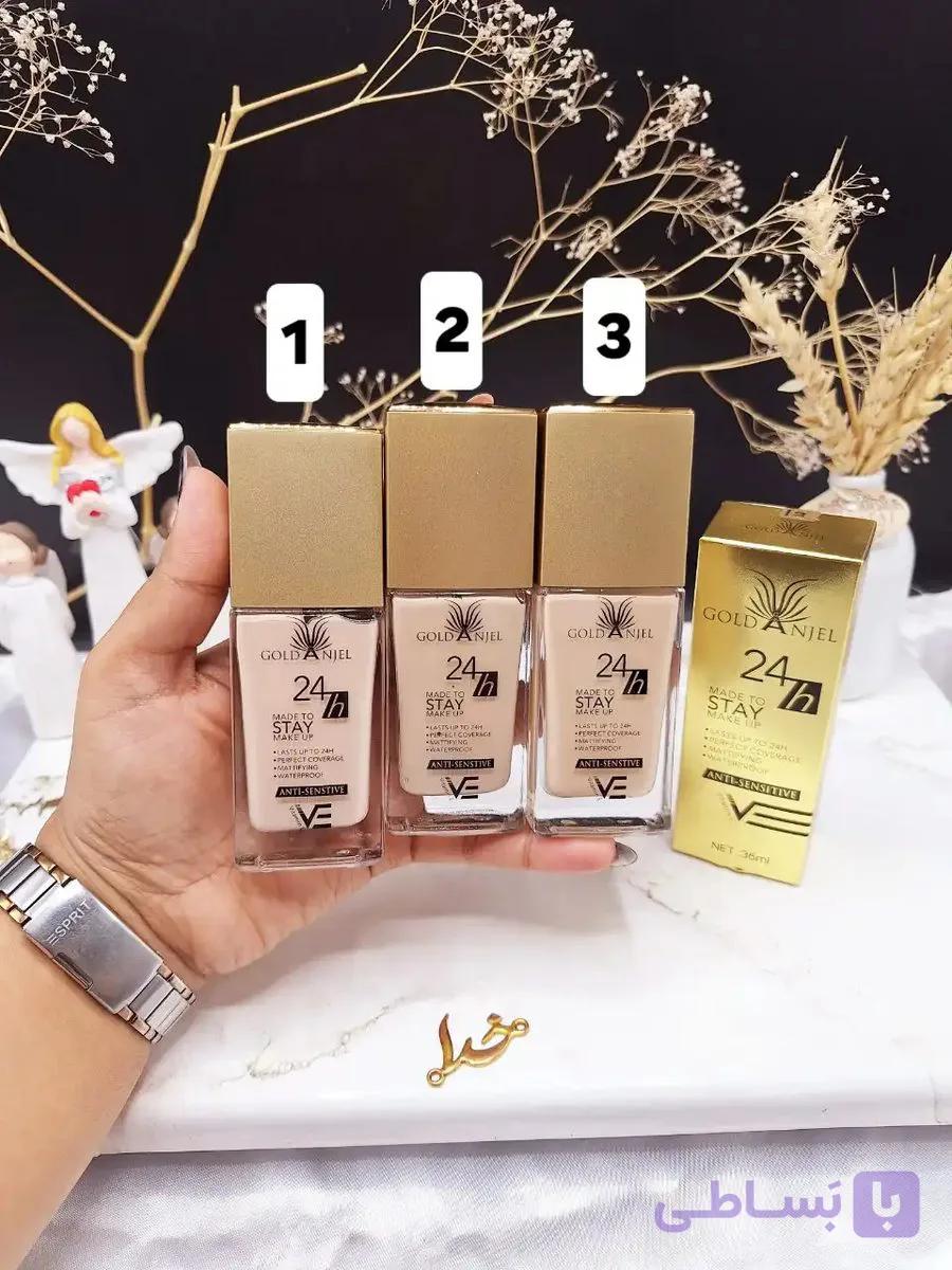 کرم پودر پرطرفدار میکاپ اورجینال گلد آنجل Gold Angel اصلی کد ۰۹۳۴ — تصویر 1