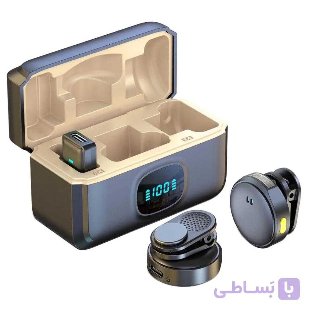میکروفون بی سیم یقه ای sx21 — تصویر 1