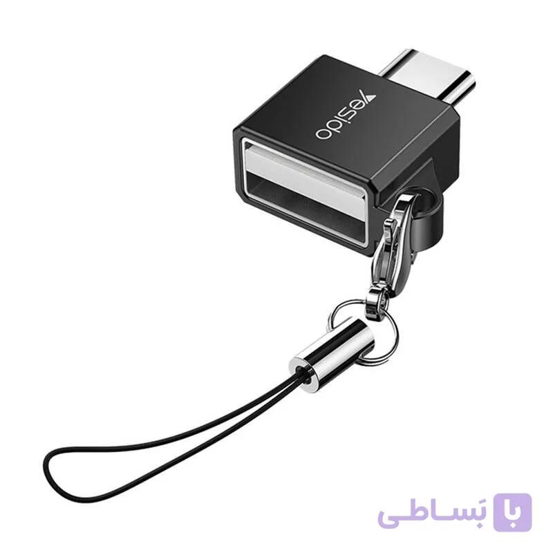 تبدیل او تی جی تایپ سی یسیدو مدل YESIDO GS08 TYPE-C OTG — تصویر 1