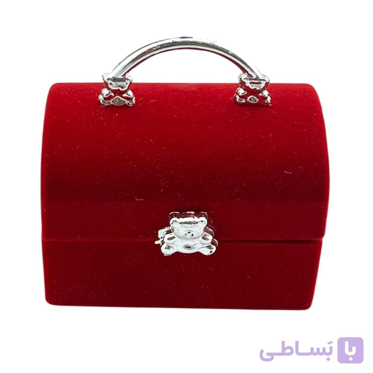 جعبه هدیه انگشتر مدل کیف کد G4025 — تصویر 1