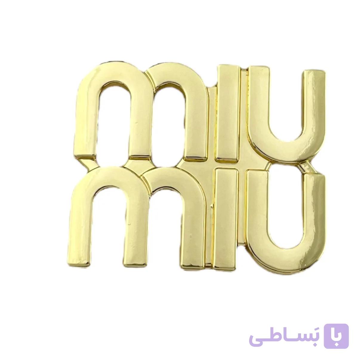 گل سینه زنانه مدل میو میو G4143 — تصویر 1