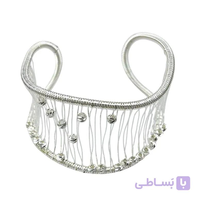 دستبند زنانه بنگل  مینیمال مدل توپی البرنادو کد B5650 — تصویر 1
